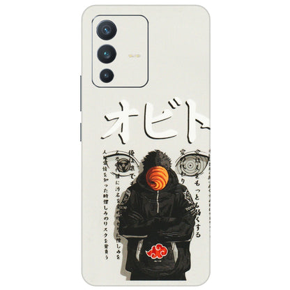 VIVO Z/V/X/T/U/S Series Phone Skins (All Models) - Obito Anime Eye - 3D Embossed Finish (L-19) Vivo V23 (5G)