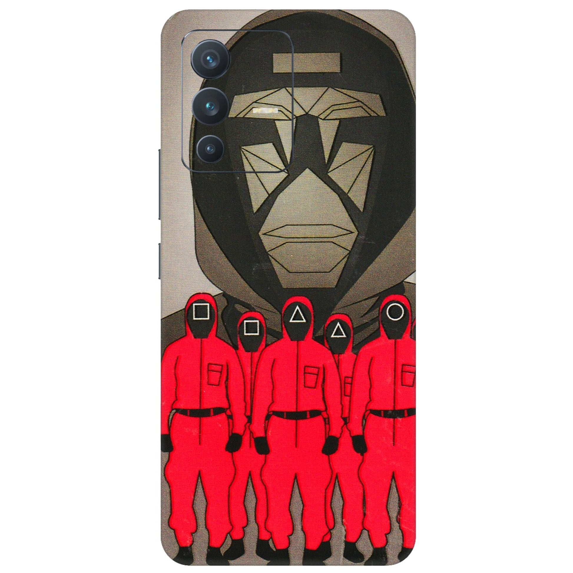 VIVO Z/V/X/T/U/S Series Phone Skins (All Models) - Squid Game Hero - 3D Embossed Finish (L-245) Vivo V23 (5G)
