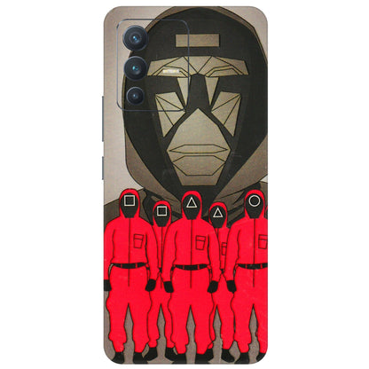 VIVO Z/V/X/T/U/S Series Phone Skins (All Models) - Squid Game Hero - 3D Embossed Finish (L-245) Vivo V23 (5G)