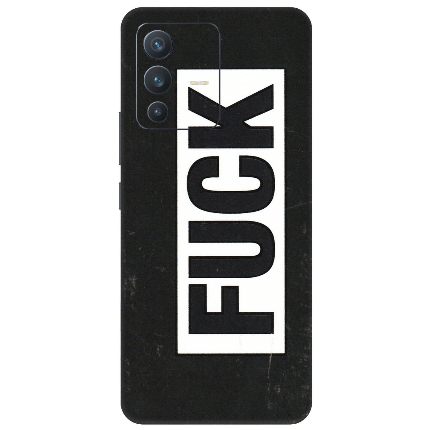 VIVO Z/V/X/T/U/S Series Phone Skins (All Models) - The F Word - 3D Embossed Finish (L-255) Vivo V23 (5G)
