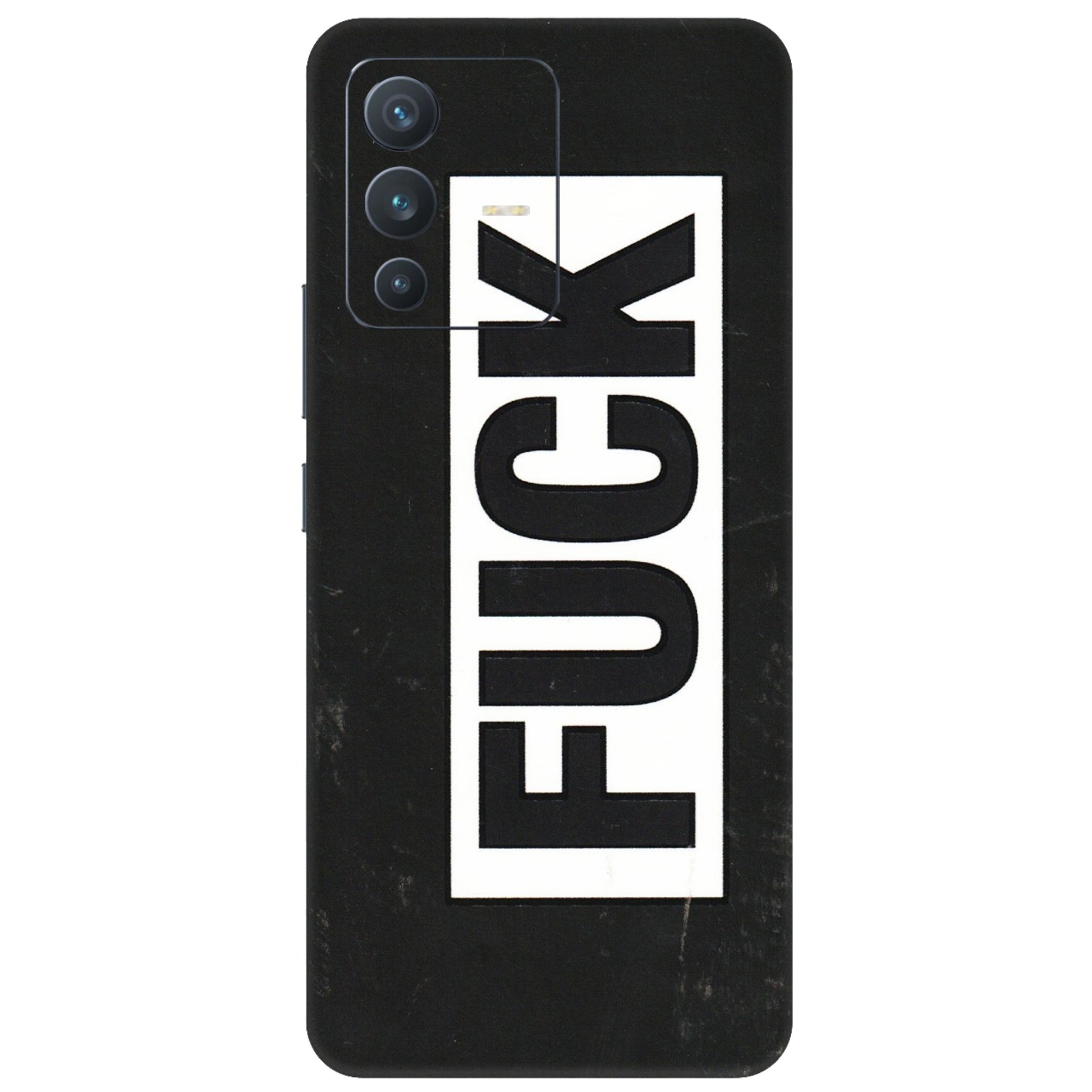 VIVO Z/V/X/T/U/S Series Phone Skins (All Models) - The F Word - 3D Embossed Finish (L-255) Vivo V23 (5G)