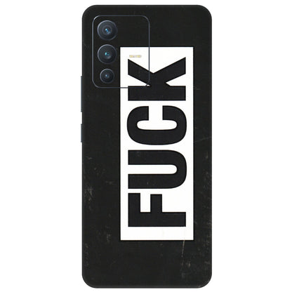 VIVO Z/V/X/T/U/S Series Phone Skins (All Models) - The F Word - 3D Embossed Finish (L-255) Vivo V23 (5G)