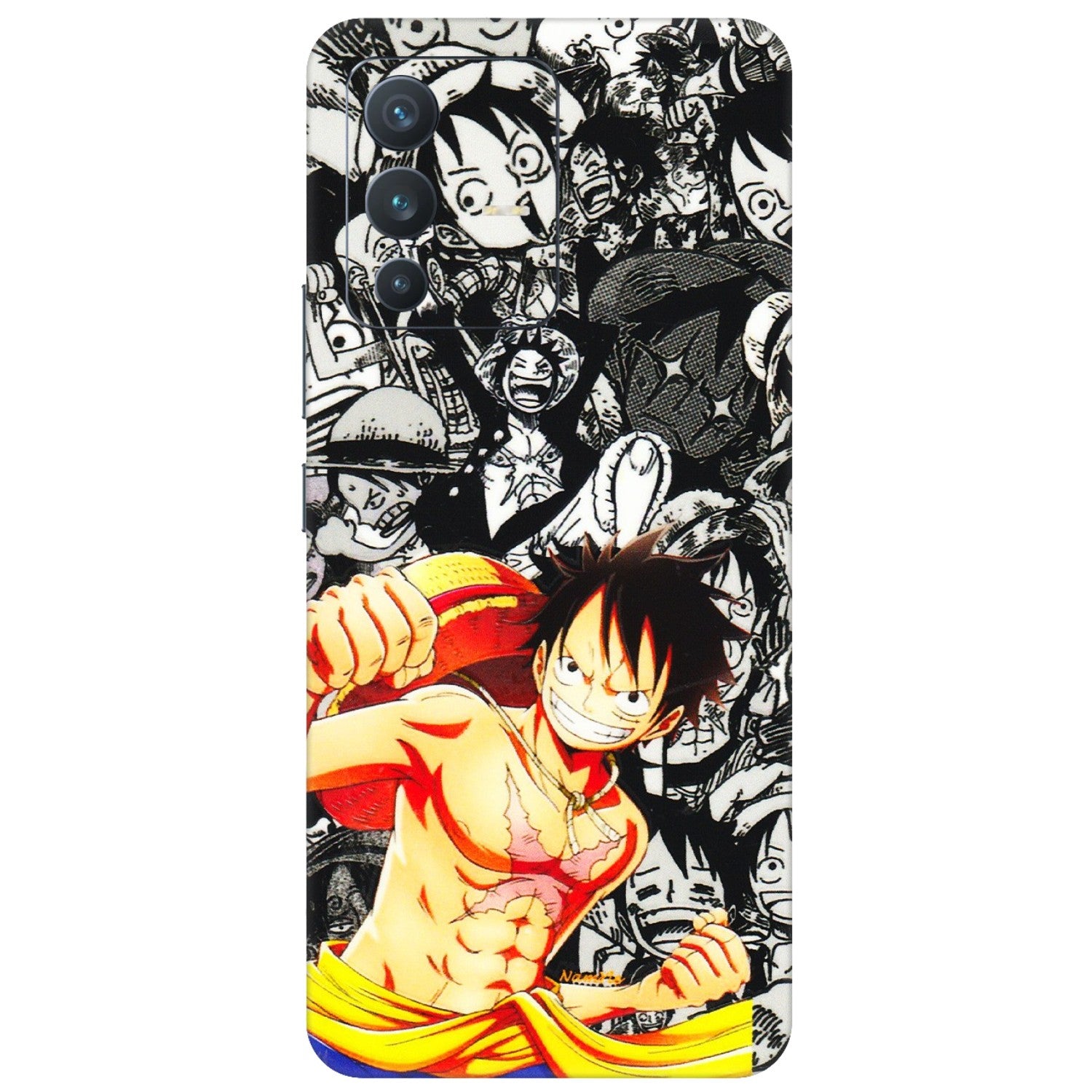 VIVO Z/V/X/T/U/S Series Phone Skins (All Models) - Anime Comics Games Doodles - 3D Embossed Finish (L-27) Vivo V23 (5G)
