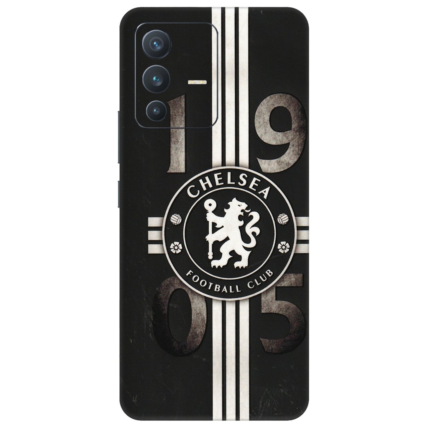 VIVO Z/V/X/T/U/S Series Phone Skins (All Models) - Chelsea Fan Club - 3D Embossed Finish (L-36) Vivo V23 (5G)