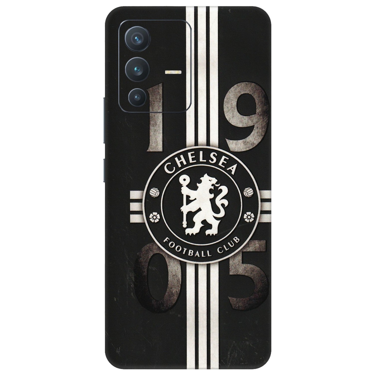 VIVO Z/V/X/T/U/S Series Phone Skins (All Models) - Chelsea Fan Club - 3D Embossed Finish (L-36) Vivo V23 (5G)