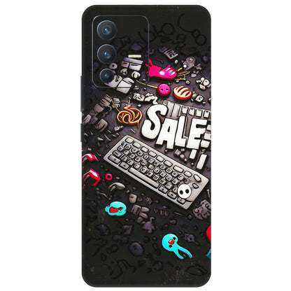 VIVO Z/V/X/T/U/S Series Phone Skins (All Models) - Gadgets Sale - 3D Embossed Finish (L-50) Vivo V23 (5G)