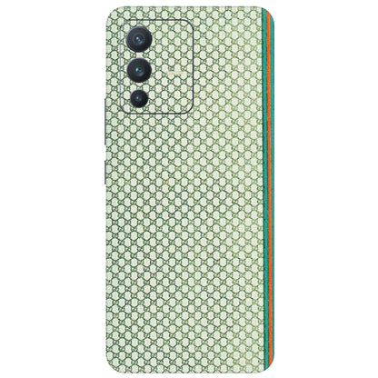 VIVO Z/V/X/T/U/S Series Phone Skins (All Models) - Gucci Fabric Pattern - 3D Embossed Finish (L-73) Vivo V23 (5G)