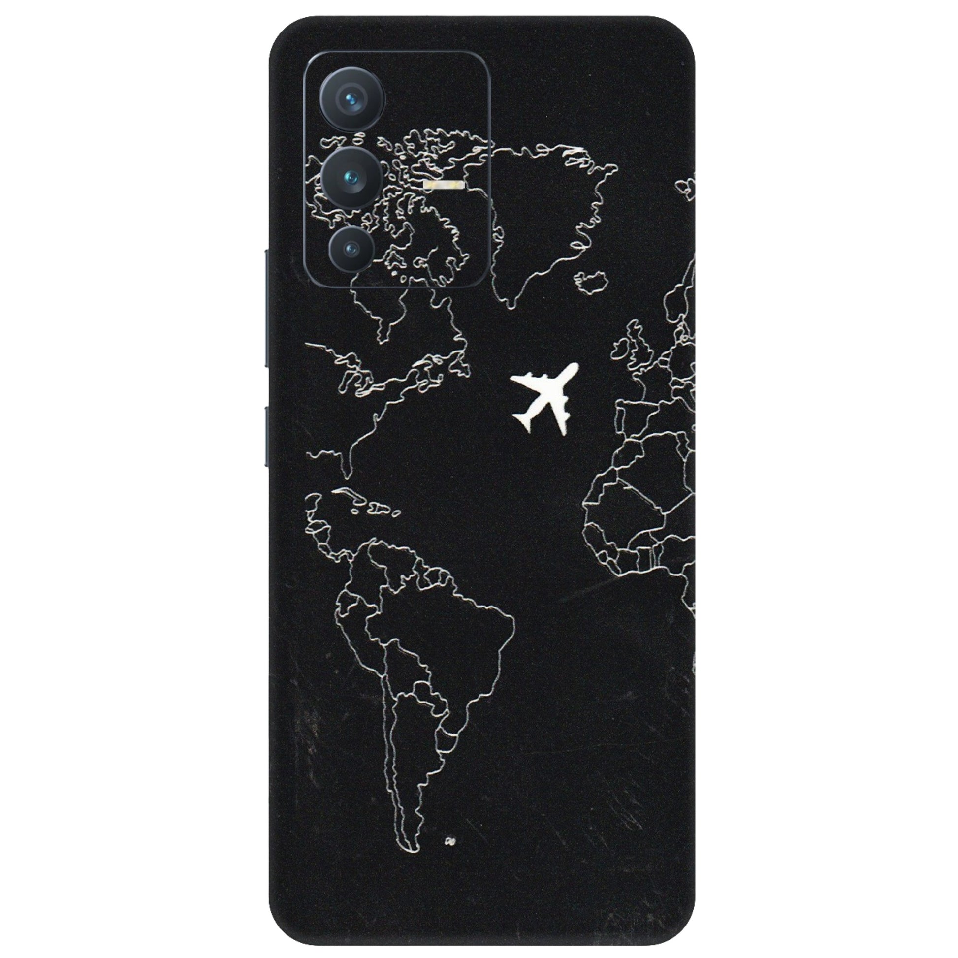 VIVO Z/V/X/T/U/S Series Phone Skins (All Models) - Never Ending Travel - 3D Embossed Finish (L-79) Vivo V23 (5G)
