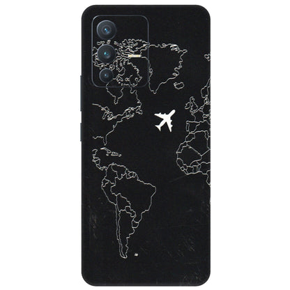 VIVO Z/V/X/T/U/S Series Phone Skins (All Models) - Never Ending Travel - 3D Embossed Finish (L-79) Vivo V23 (5G)