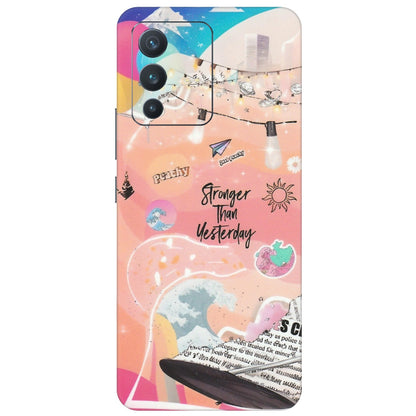 VIVO Z/V/X/T/U/S Series Phone Skins (All Models) - Stronger Then Yesterday - Matte Finish (M-128) Vivo V23 (5G)