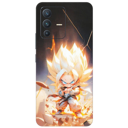 VIVO Z/V/X/T/U/S Series Phone Skins (All Models) - Goku Dragon Cute Anime - Matte Finish (M-131) Vivo V23 (5G)