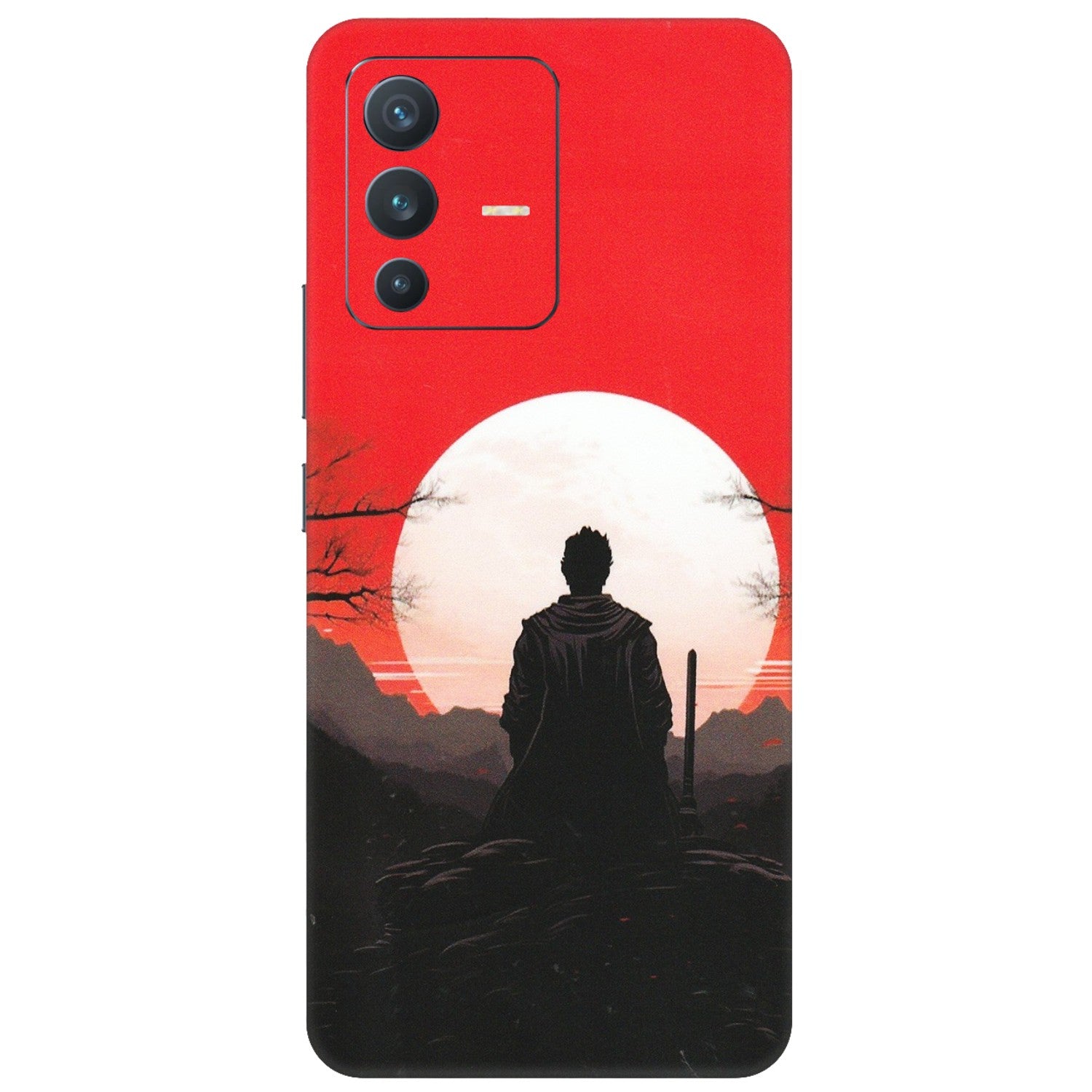 VIVO Z/V/X/T/U/S Series Phone Skins (All Models) - Samurai Anime - Matte Finish (M-141) Vivo V23 (5G)