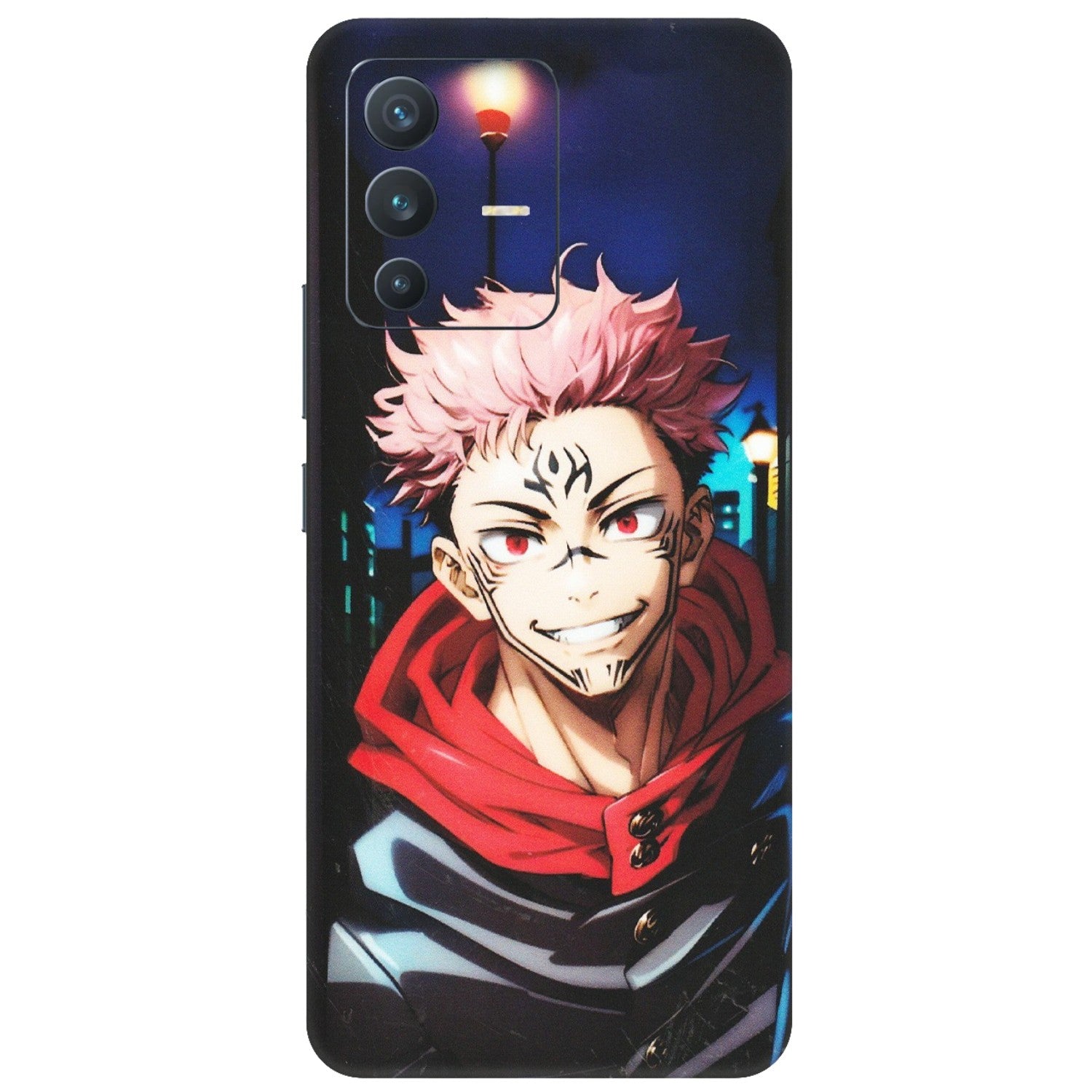 VIVO Z/V/X/T/U/S Series Phone Skins (All Models) - Yuji Itadori Funny Face Anime - Matte Finish (M-152) Vivo V23 (5G)