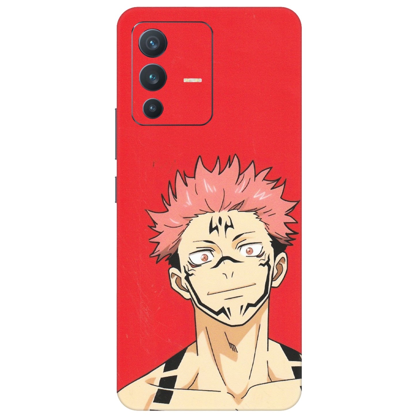 VIVO Z/V/X/T/U/S Series Phone Skins (All Models) - Ryomen Sukuna Fun Anime - Matte Finish (M-153) Vivo V23 (5G)