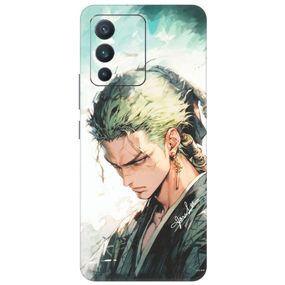 VIVO Z/V/X/T/U/S Series Phone Skins (All Models) - Pirate Hunter One Piece Anime - Matte Finish (M-157) Vivo V23 (5G)