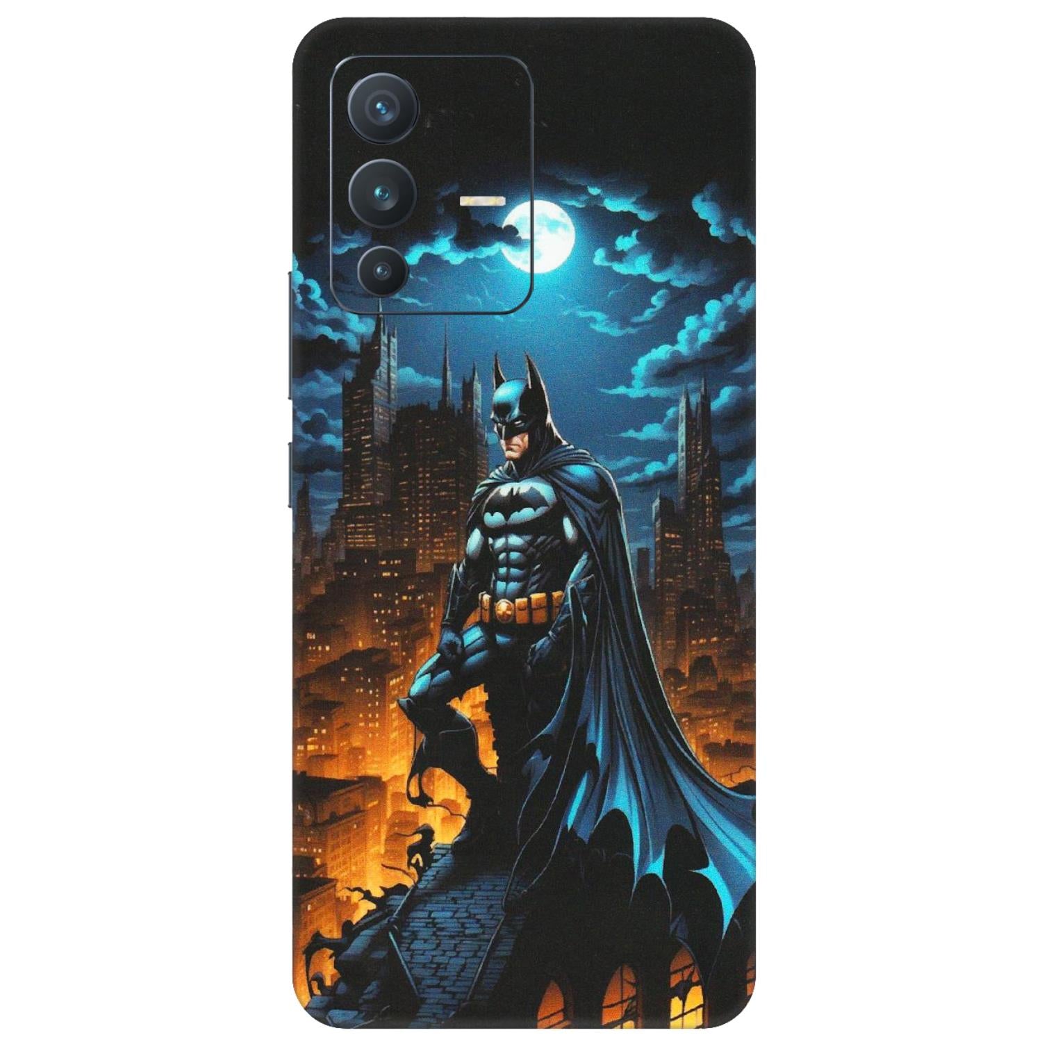 VIVO Z/V/X/T/U/S Series Phone Skins (All Models) - Batman Arkham City - Matte Finish (M-01) Vivo V23 (5G)