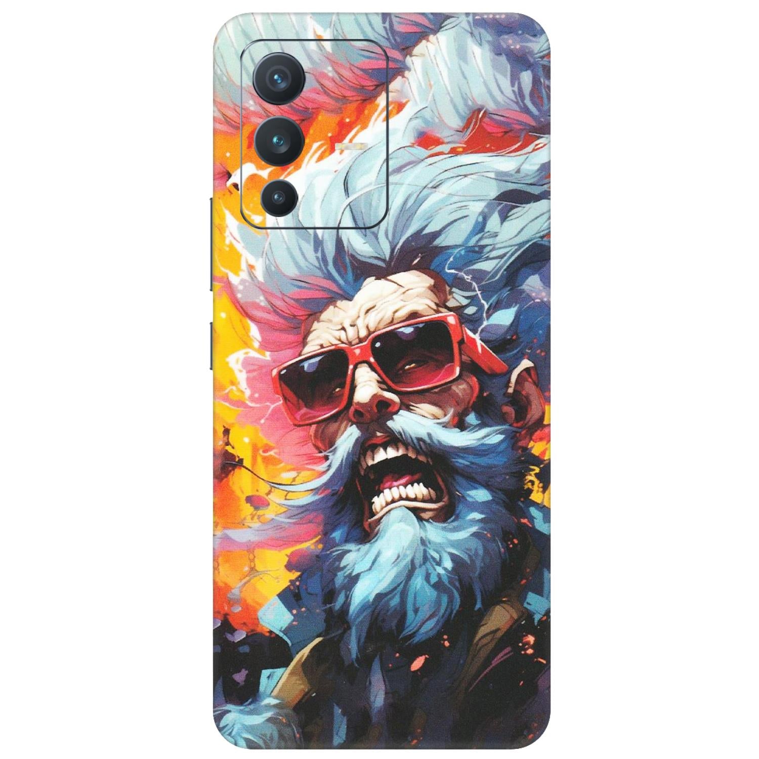 VIVO Z/V/X/T/U/S Series Phone Skins (All Models) - Daddy Cool Character - Matte Finish (M-43) Vivo V23 (5G)