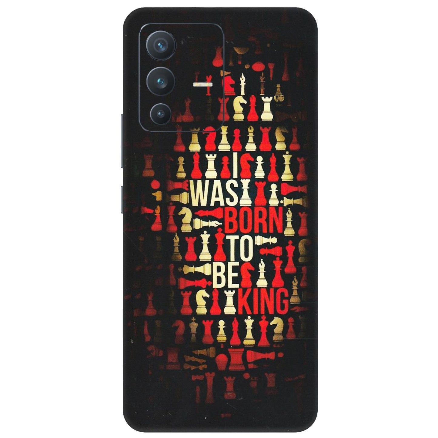 VIVO Z/V/X/T/U/S Series Phone Skins (All Models) - Born To Be King - Matte Finish (M-73) Vivo V23 (5G)