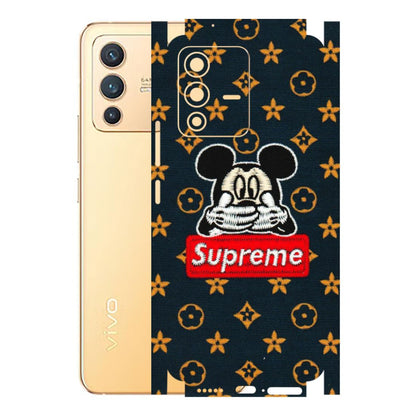 VIVO Z/V/X/T/U/S Series Phone Skins (All Models) - Mickey Supreme - Matte Finish (M-83) Vivo V23 (5G)