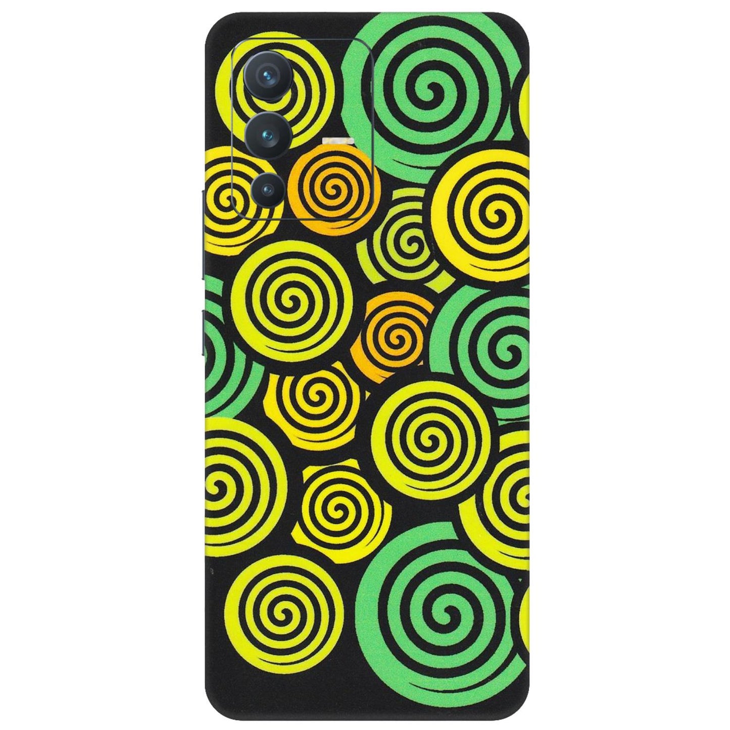 VIVO Z/V/X/T/U/S Series Phone Skins (All Models) - Crazy Spiral - Matte Finish (M-91) Vivo V23 (5G)