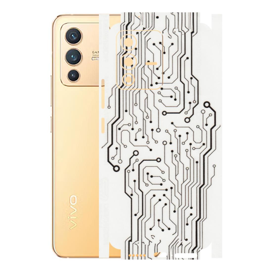 VIVO Z/V/X/T/U/S Series Phone Skins (All Models) - Tech Circuits - Transparent Finish (T-03) Vivo V23 (5G)