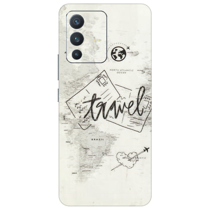 VIVO Z/V/X/T/U/S Series Phone Skins (All Models) - Travel Ticket - Transparent Finish (T-06) Vivo V23 (5G)