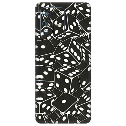 VIVO Z/V/X/T/U/S Series Phone Skins (All Models) - Big Black Dices - 3D Embossed Finish (L-106) Vivo V23 Pro (5G)