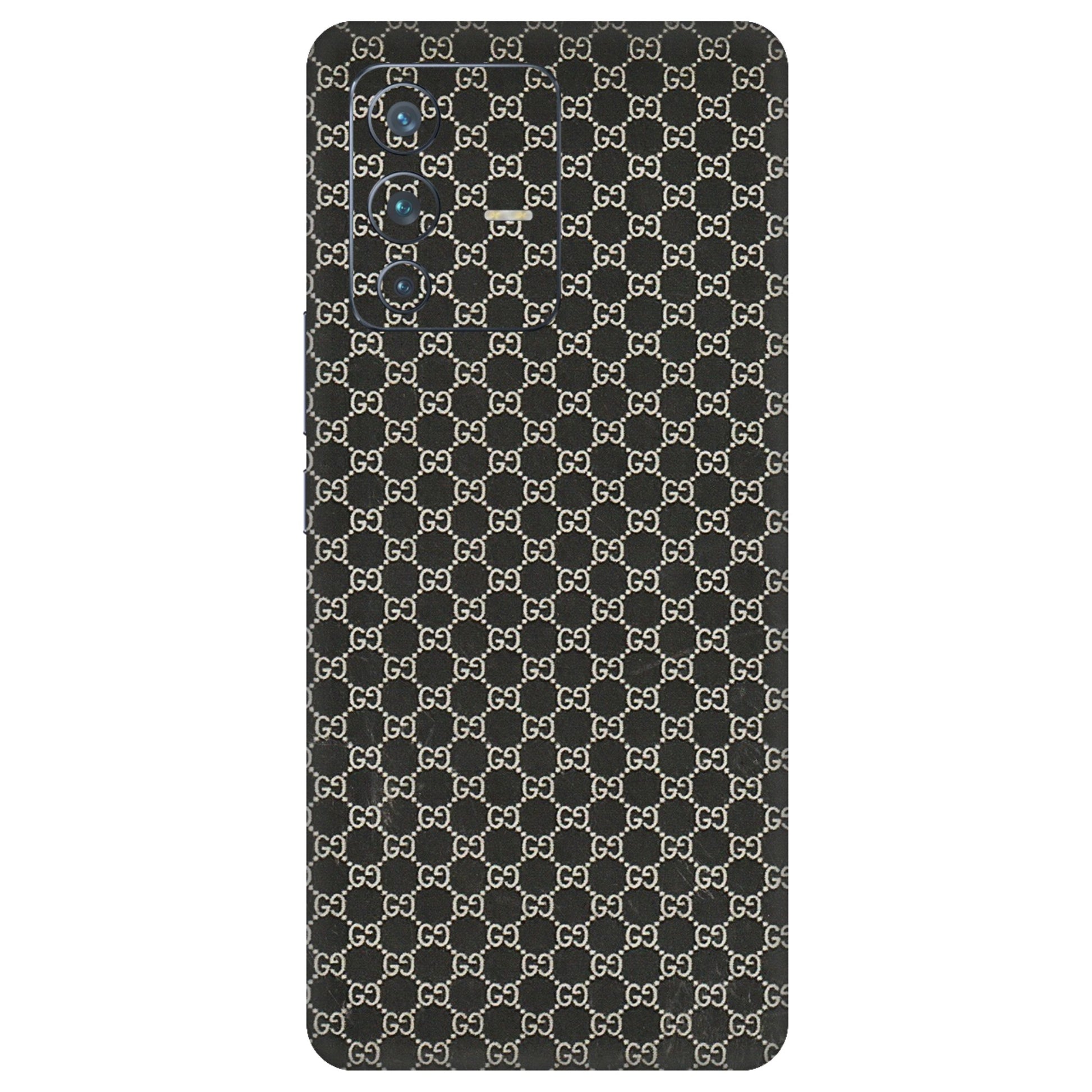 VIVO Z/V/X/T/U/S Series Phone Skins (All Models) - Black G Print - 3D Embossed Finish (L-109) Vivo V23 Pro (5G)