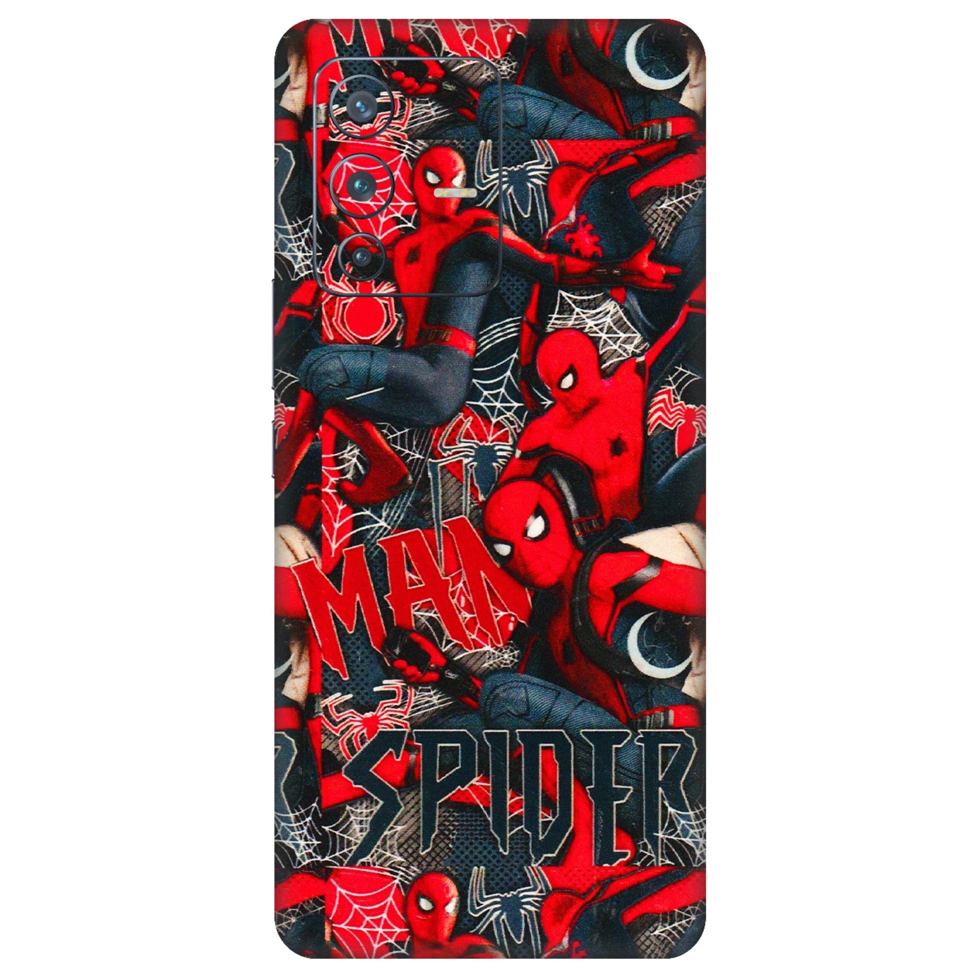 VIVO Z/V/X/T/U/S Series Phone Skins (All Models) - SpiderMan Cool - 3D Embossed Finish (L-188) Vivo V23 Pro (5G)