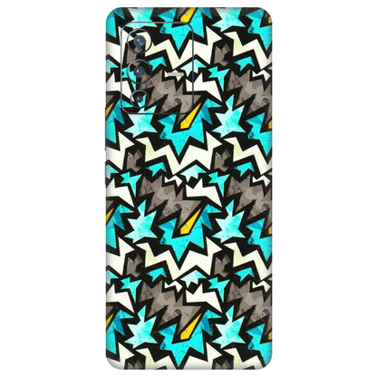 VIVO Z/V/X/T/U/S Series Phone Skins (All Models) - Funky Zig Zag - 3D Embossed Finish (L-223) Vivo V23 Pro (5G)