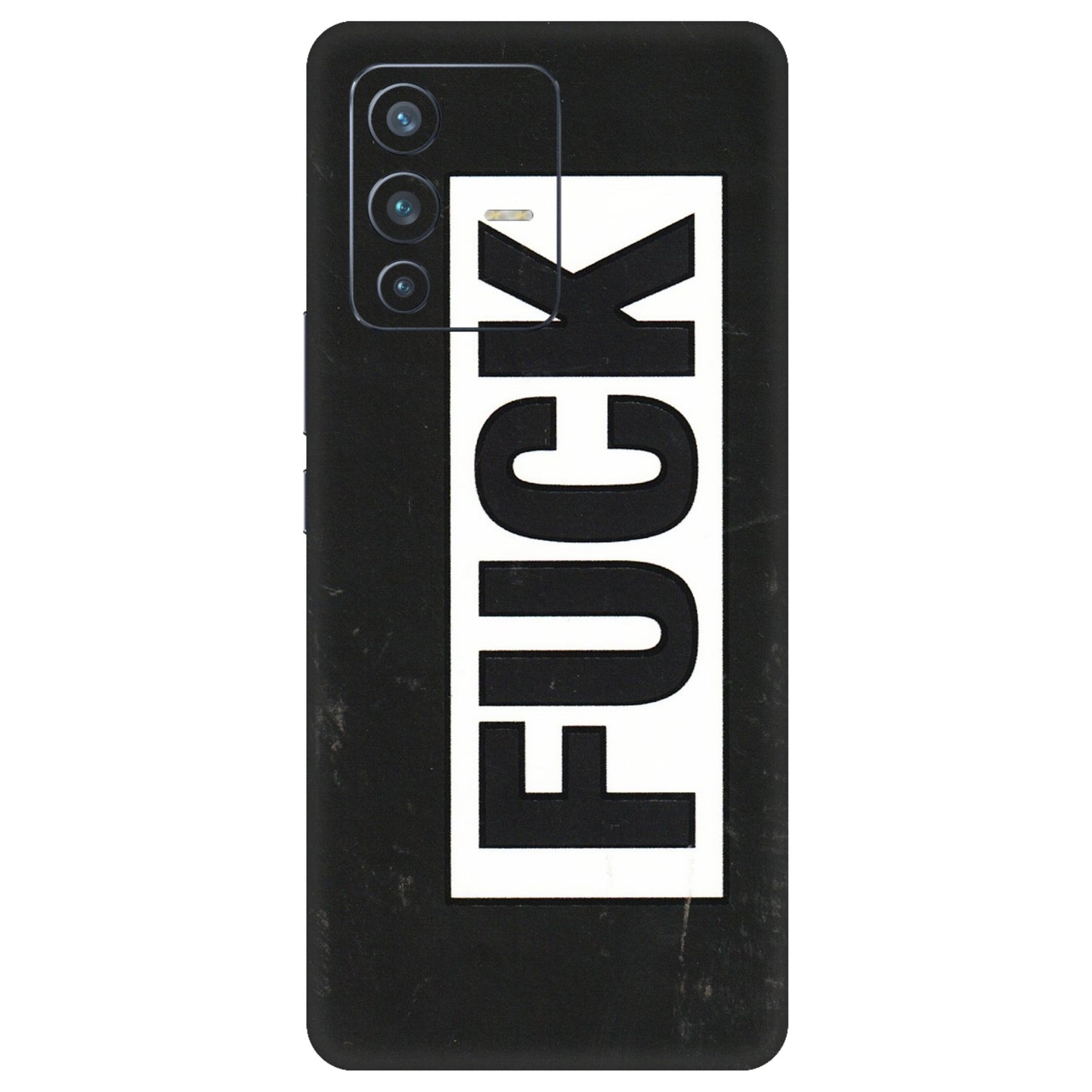 VIVO Z/V/X/T/U/S Series Phone Skins (All Models) - The F Word - 3D Embossed Finish (L-255) Vivo V23 Pro (5G)