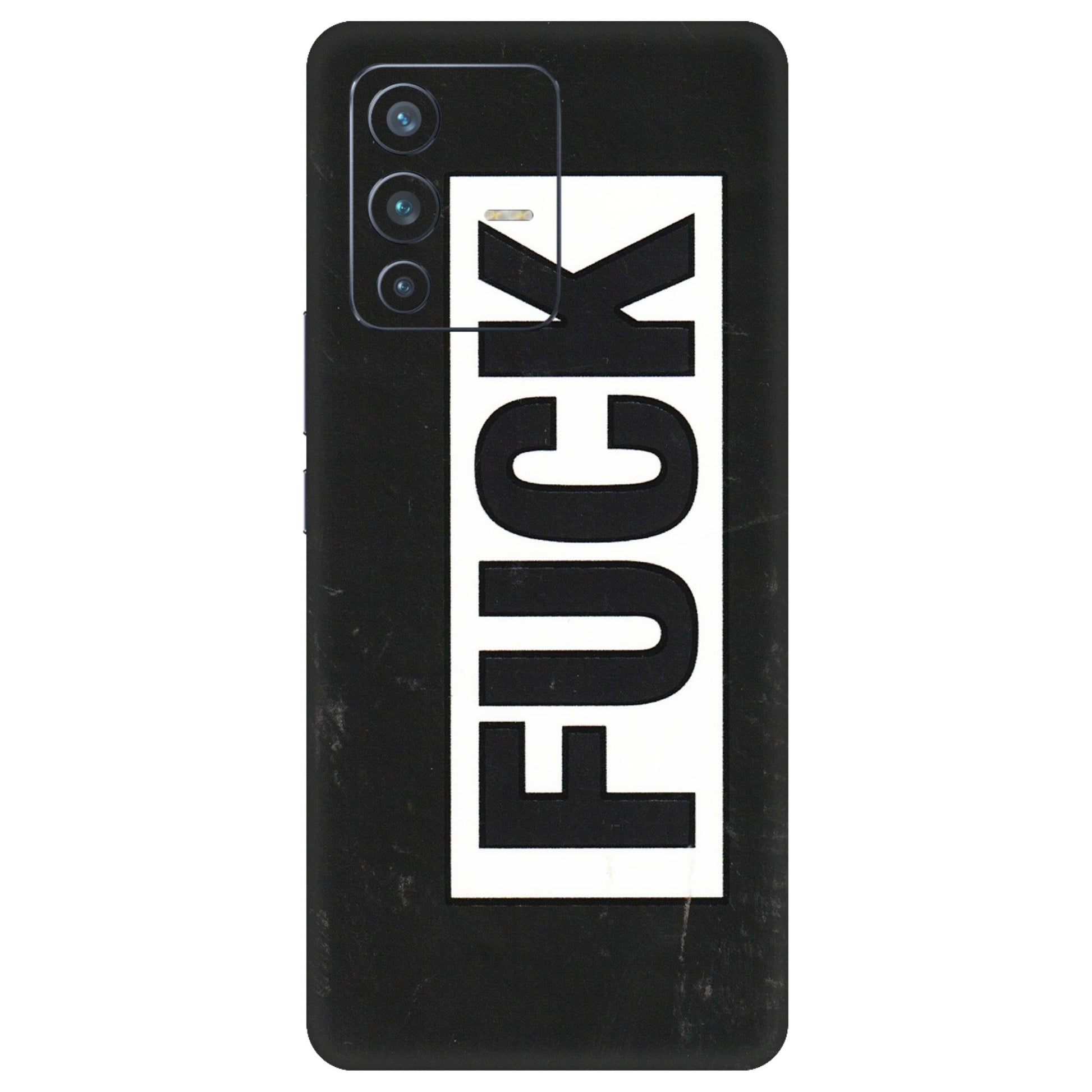 VIVO Z/V/X/T/U/S Series Phone Skins (All Models) - The F Word - 3D Embossed Finish (L-255) Vivo V23 Pro (5G)