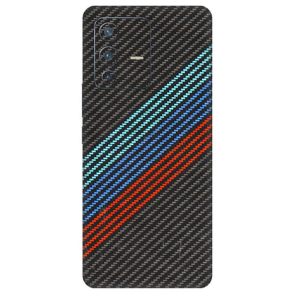 VIVO Z/V/X/T/U/S Series Phone Skins (All Models) - Carbon BM - 3D Embossed Finish (L-302) Vivo V23 Pro (5G)