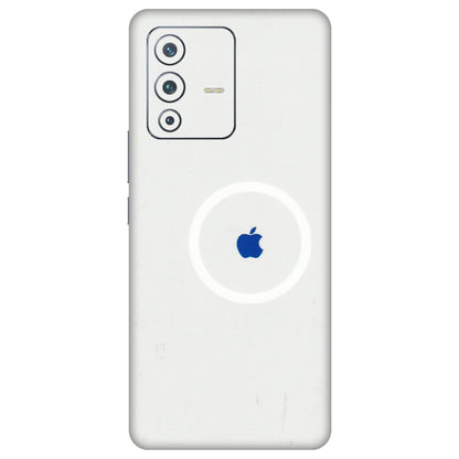 VIVO Z/V/X/T/U/S Series Phone Skins (All Models) - iPhone Magsafe Logo - 3D Embossed Finish (L-320) Vivo V23 Pro (5G)
