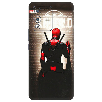 VIVO Z/V/X/T/U/S Series Phone Skins (All Models) - Deadpool - 3D Embossed Finish (L-56) Vivo V23 Pro (5G)