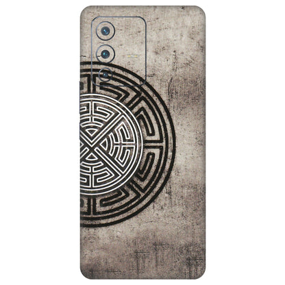 VIVO Z/V/X/T/U/S Series Phone Skins (All Models) - Mysterious Circular Design - 3D Embossed Finish (L-63) Vivo V23 Pro (5G)