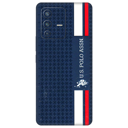 VIVO Z/V/X/T/U/S Series Phone Skins (All Models) - US POLO Designer Brand - 3D Embossed Finish (L-65) Vivo V23 Pro (5G)