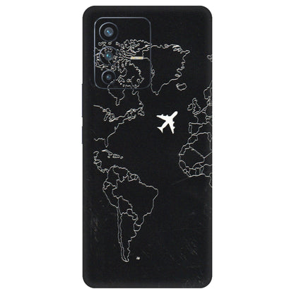 VIVO Z/V/X/T/U/S Series Phone Skins (All Models) - Never Ending Travel - 3D Embossed Finish (L-79) Vivo V23 Pro (5G)