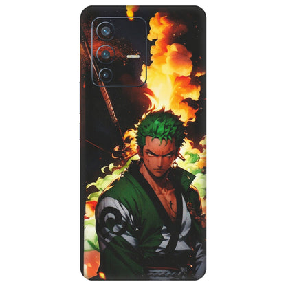 VIVO Z/V/X/T/U/S Series Phone Skins (All Models) - Roronoa Zoro - Matte Finish (M-102) Vivo V23 Pro (5G)
