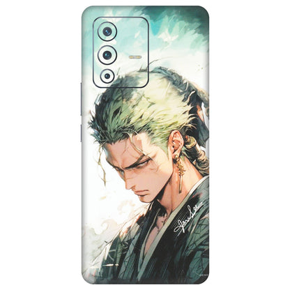 VIVO Z/V/X/T/U/S Series Phone Skins (All Models) - Pirate Hunter One Piece Anime - Matte Finish (M-157) Vivo V23 Pro (5G)