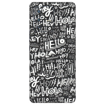 VIVO Z/V/X/T/U/S Series Phone Skins (All Models) - Hi Hello Doodles - Matte Finish (M-25) Vivo V23 Pro (5G)