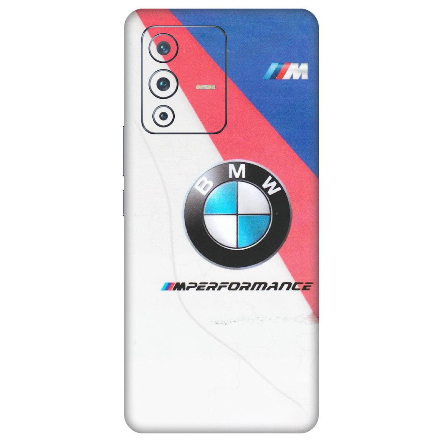 VIVO Z/V/X/T/U/S Series Phone Skins (All Models) - BMW Logo Performance - Matte Finish (M-27) Vivo V23 Pro (5G)