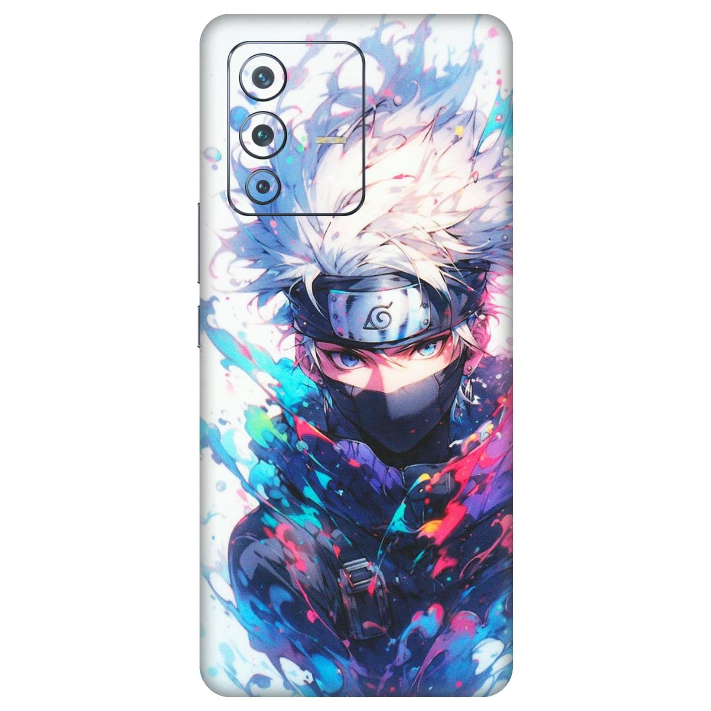 VIVO Z/V/X/T/U/S Series Phone Skins (All Models) - Naruto Face Mask - Matte Finish (M-03) Vivo V23 Pro (5G)