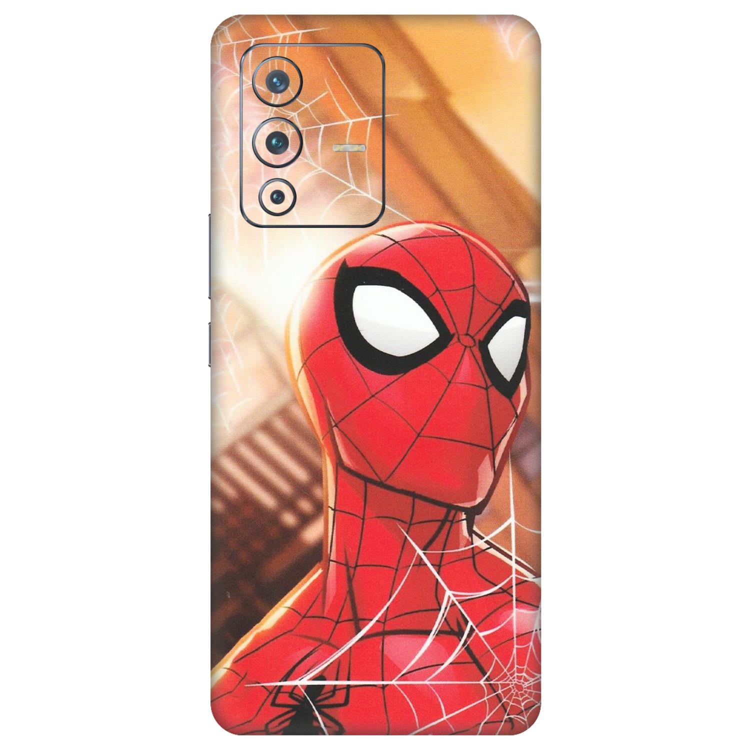 VIVO Z/V/X/T/U/S Series Phone Skins (All Models) - Spiderman Face New - Matte Finish (M-41) Vivo V23 Pro (5G)