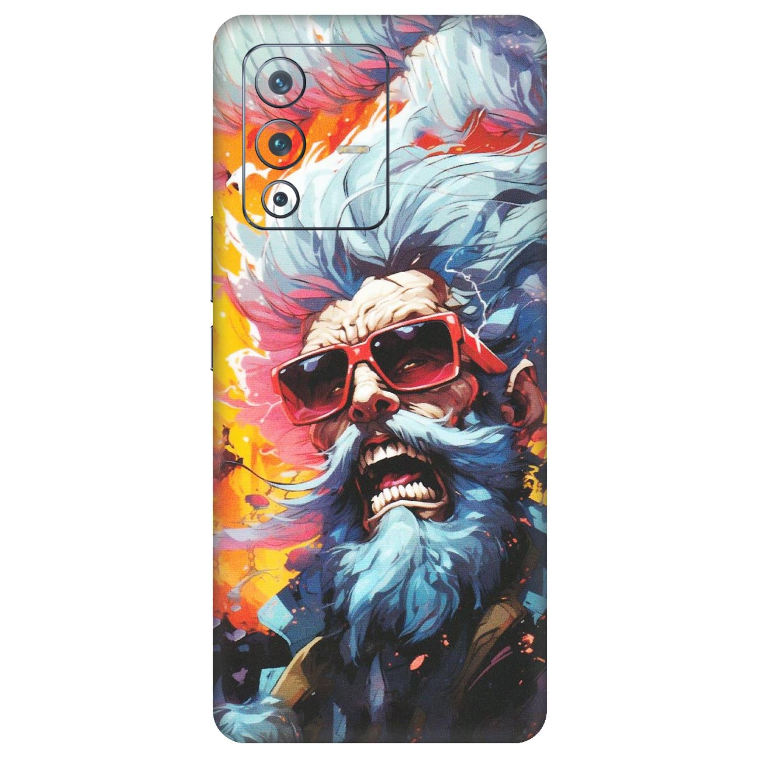 VIVO Z/V/X/T/U/S Series Phone Skins (All Models) - Daddy Cool Character - Matte Finish (M-43) Vivo V23 Pro (5G)