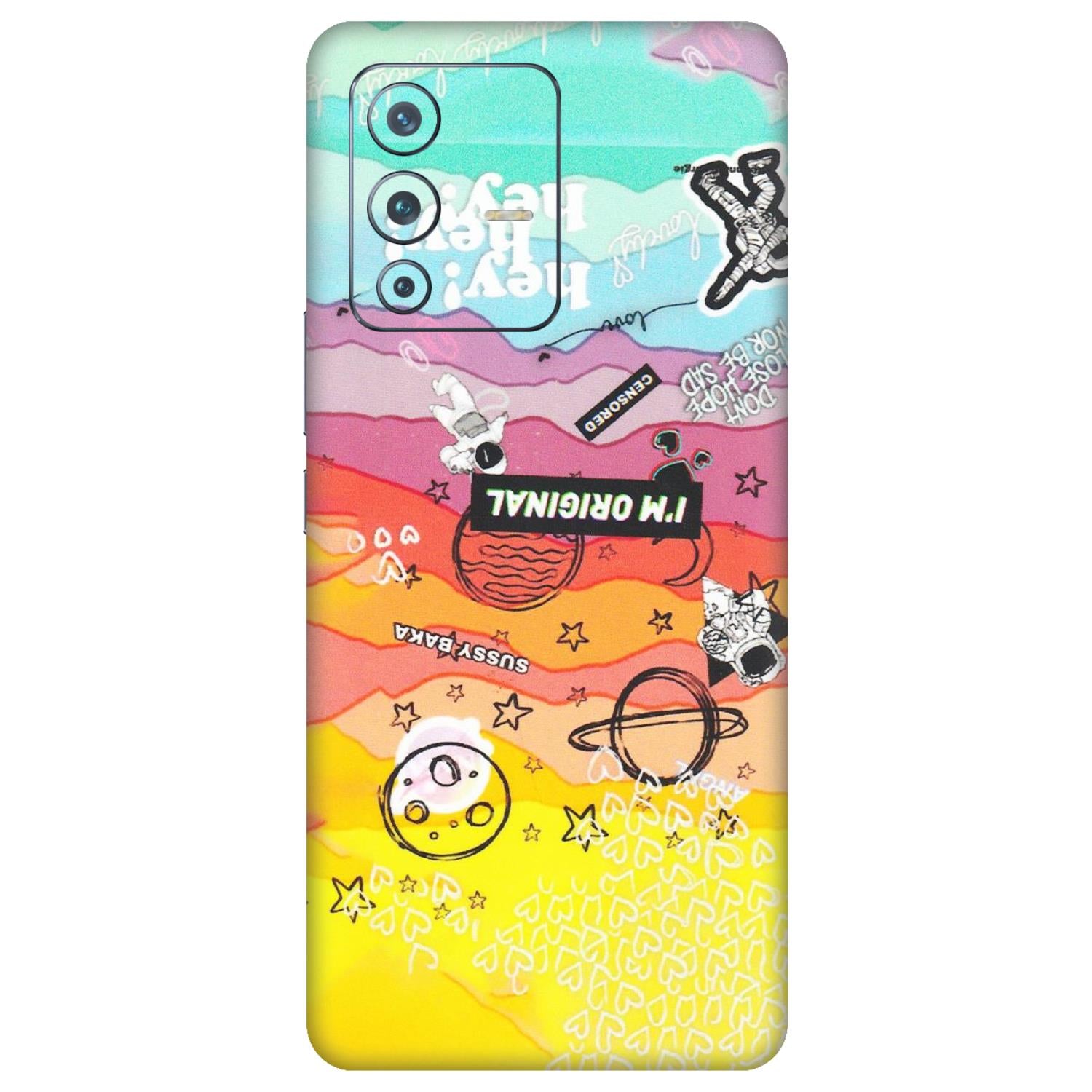 VIVO Z/V/X/T/U/S Series Phone Skins (All Models) - The Original Astronaut - Matte Finish (M-79) Vivo V23 Pro (5G)