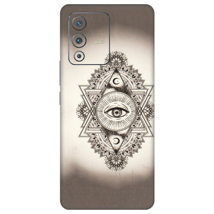 VIVO Z/V/X/T/U/S Series Phone Skins (All Models) - Illuminati Great Eye - Transparent Finish (T-14) Vivo V23 Pro (5G)