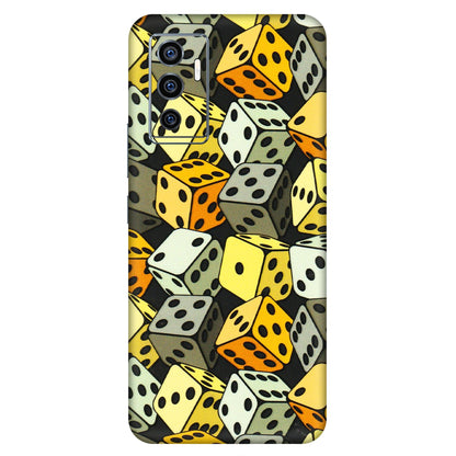 VIVO Z/V/X/T/U/S Series Phone Skins (All Models) - Dices Of Life - 3D Embossed Finish (L-04) Vivo V23e (5G)