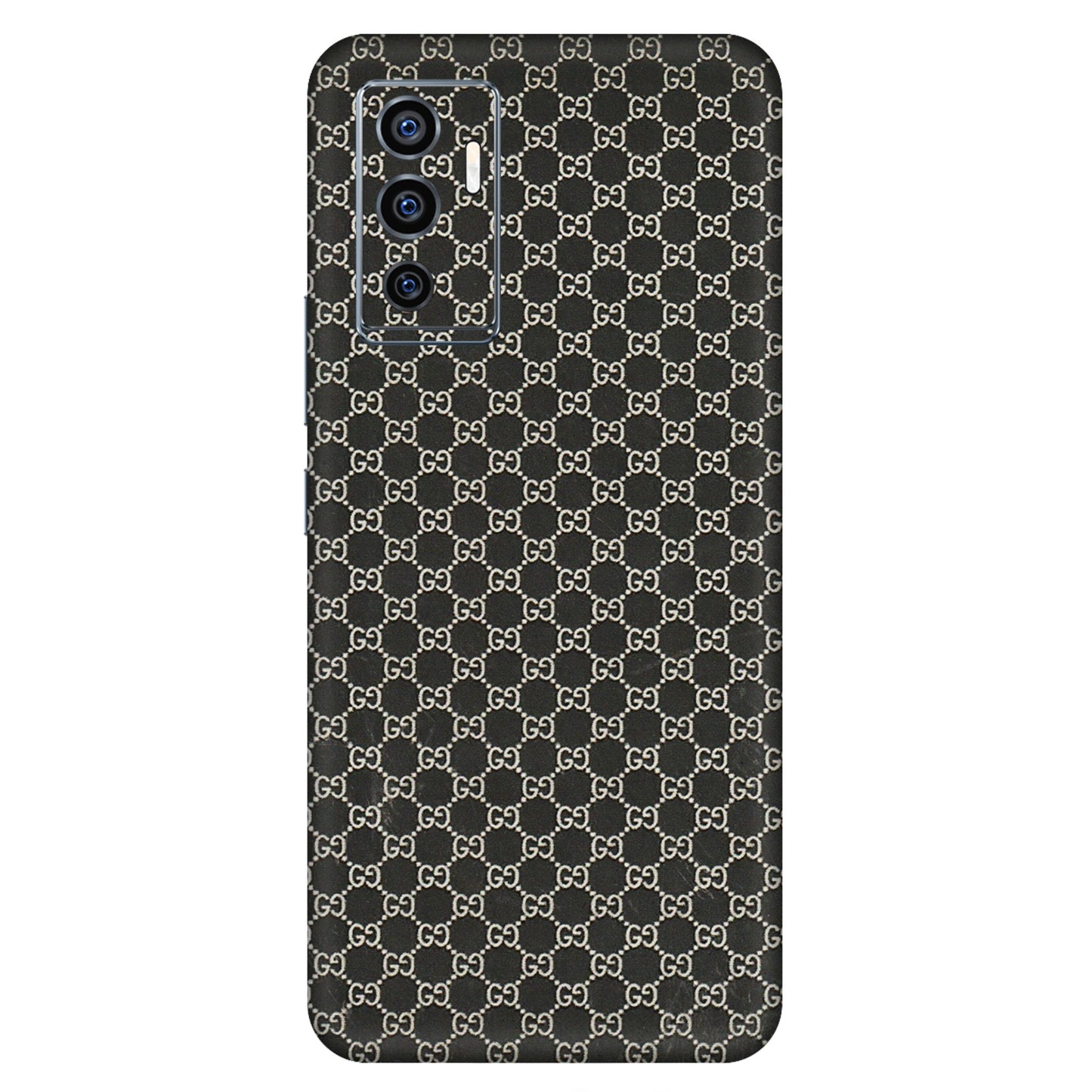 VIVO Z/V/X/T/U/S Series Phone Skins (All Models) - Black G Print - 3D Embossed Finish (L-109) Vivo V23e (5G)