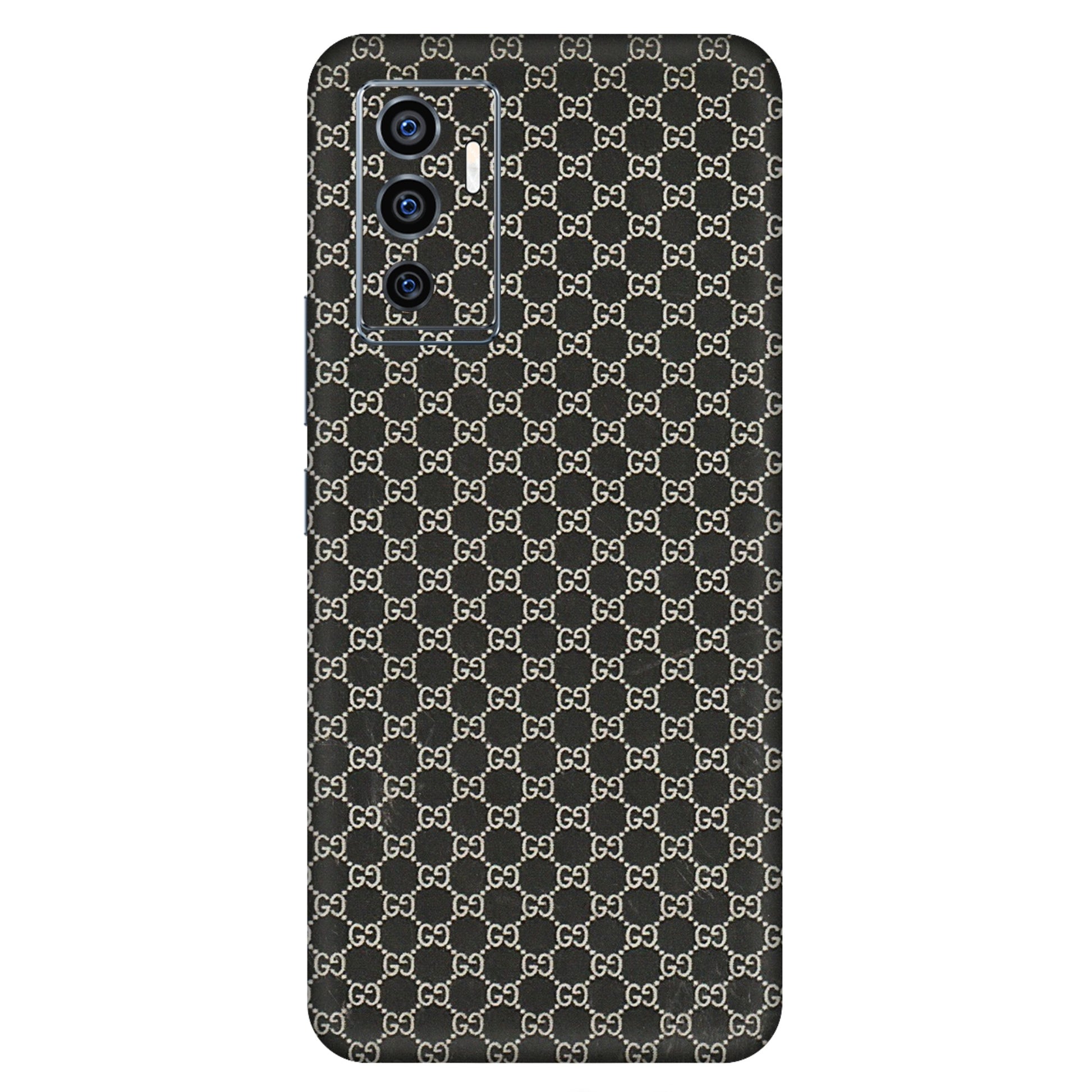 VIVO Z/V/X/T/U/S Series Phone Skins (All Models) - Black G Print - 3D Embossed Finish (L-109) Vivo V23e (5G)